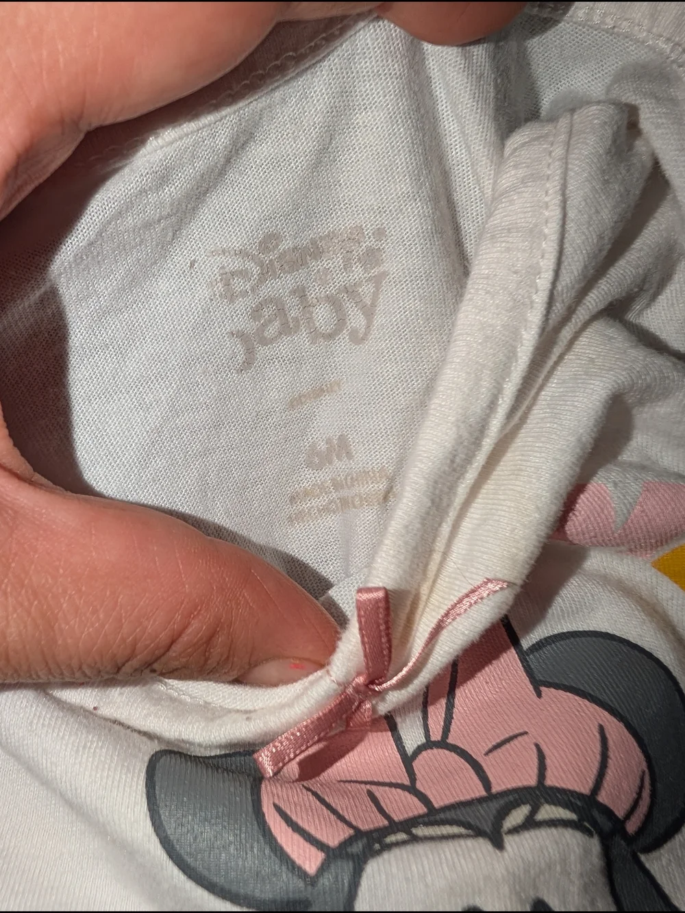 Disney Pink and White Minnie Mouse Kids Matching Set